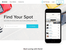 Tablet Screenshot of honkmobile.com